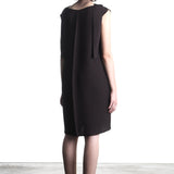 Issey Miyake Plissée Avantgarde ladies dress black