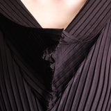 Issey Miyake women's pleated top black