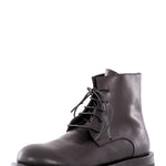 Rundholz Dip Herren Leder Ankle Boot KUDU schwarz