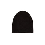 Lonnet Veloursleder Mütze Beanie schwarz 