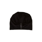 Lonnet Veloursleder Mütze Beanie schwarz 