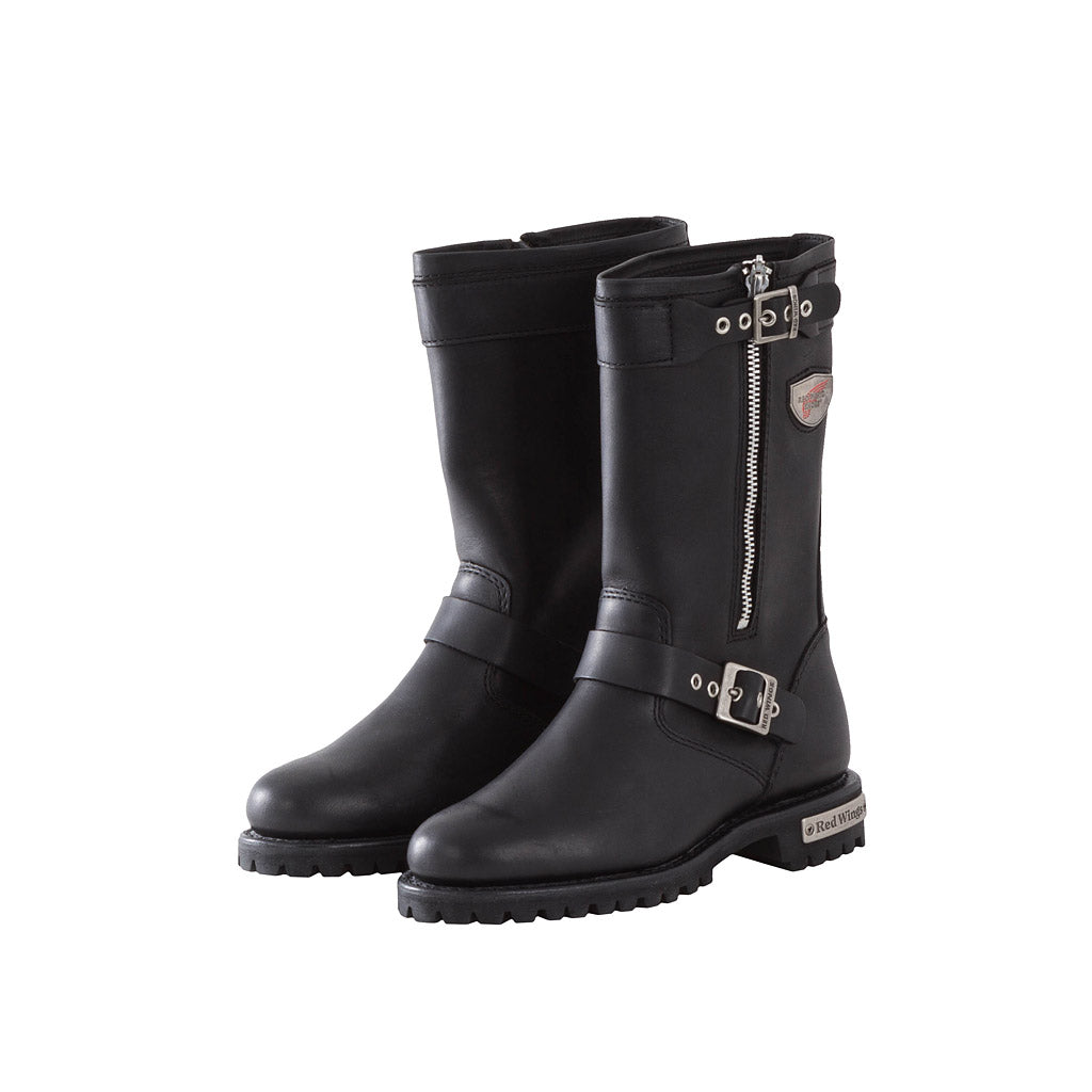 Red Wing Damen Bikerstiefel schwarz