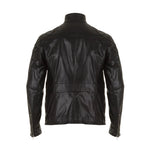 Peuterey Leder Jacke FIR15 schwarz