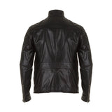 Peuterey Leder Jacke FIR15 schwarz