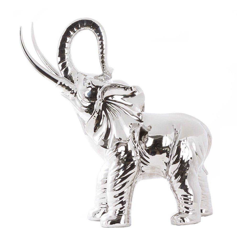 Cor Mulder Elefant chrom silber 