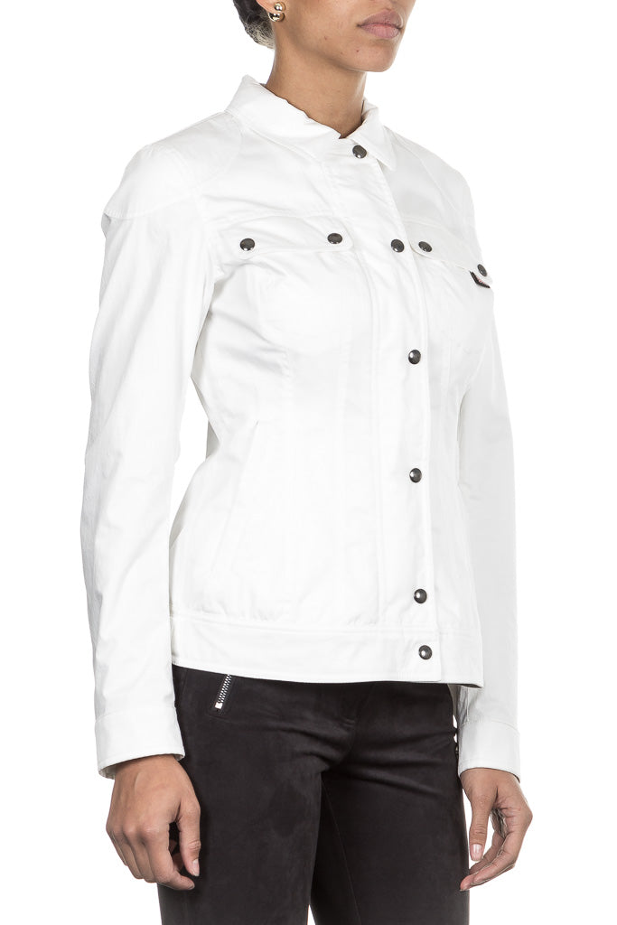 Belstaff Damen Jacke BELLEVUE RACER weiß