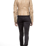 Belstaff Damen Leder Jacke ENDRICK sand