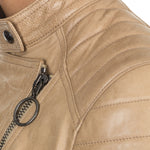 Belstaff Damen Leder Jacke ENDRICK sand