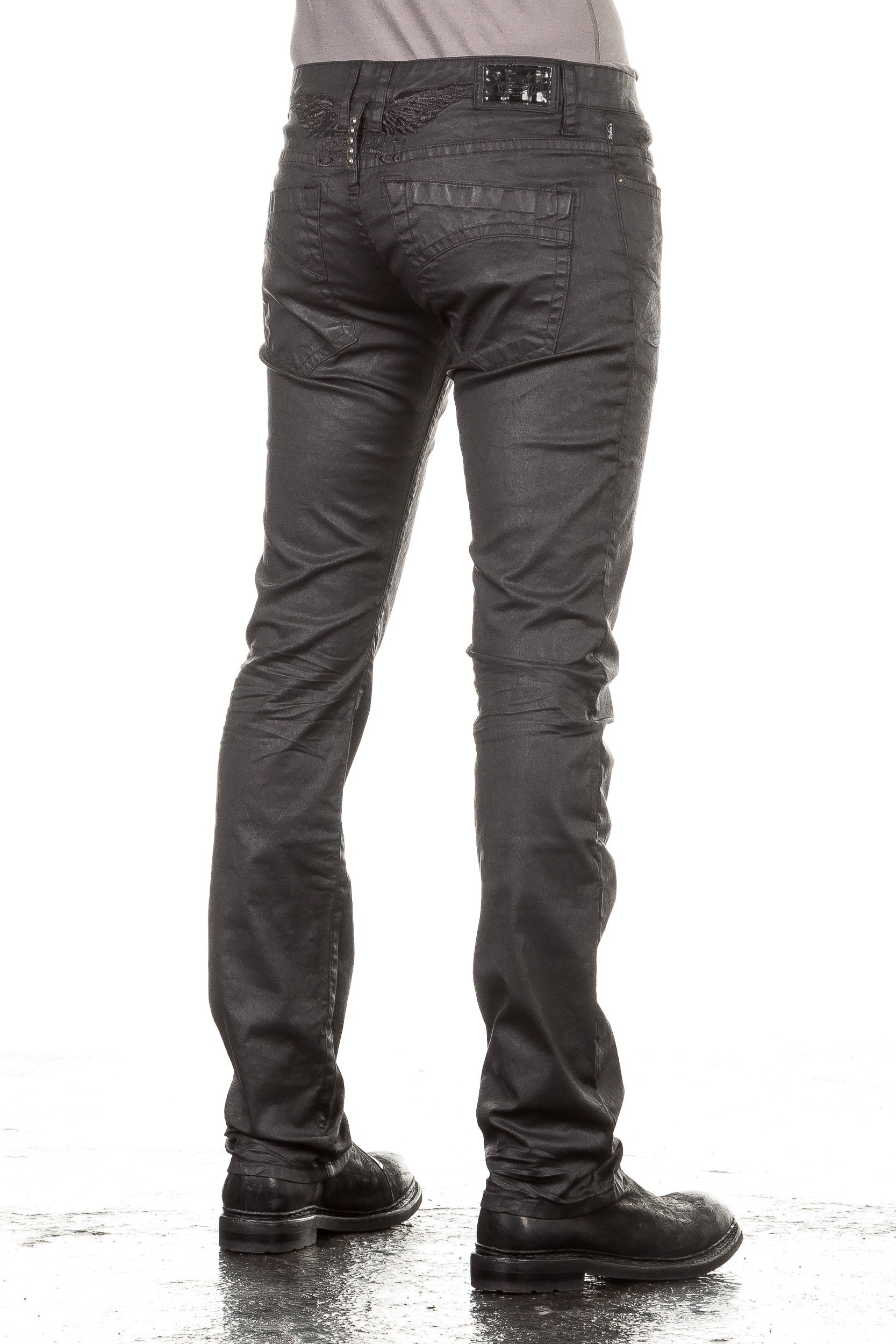 Robin`s Jean Herren Jeans MARLON Slim Fit schwarz