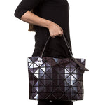 BAO BAO ISSEY MIYAKE Handtasche ROCK METALLIC weinrot