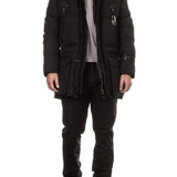 Eleven Elfs Herren Daunen Parka BIG FOOT schwarz