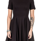 Plein Sud Jeanius Damen Jersey Kleid schwarz