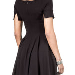 Plein Sud Jeanius Damen Jersey Kleid schwarz