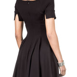 Plein Sud Jeanius Damen Jersey Kleid schwarz