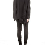 Rundholz Dip Damen Oversized Shirt schwarz