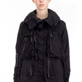 Rundholz DIP Damen Parka Avantgarde schwarz