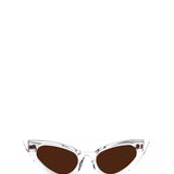 Kuboraum Sonnenbrille MASK Y3 transparent