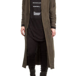 Julius Herren Mantel Oversized Avantgarde khaki