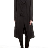 Ann Demeulemeester Damen Mantel schwarz