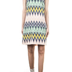 M Missoni Damen Kleid Zick Zack Print multicolor