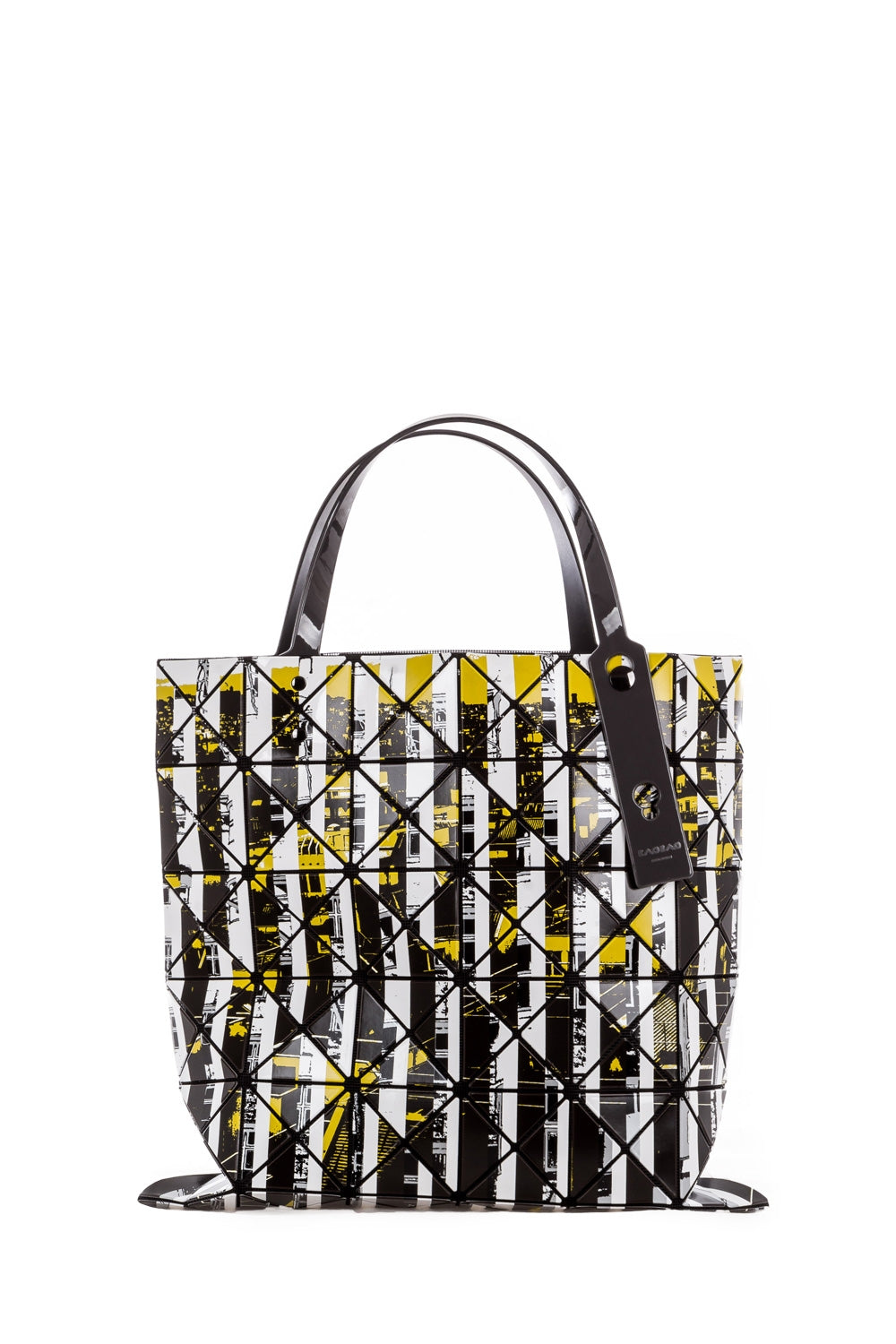 BAO BAO ISSEY MIYAKE Tasche gelb schwarz