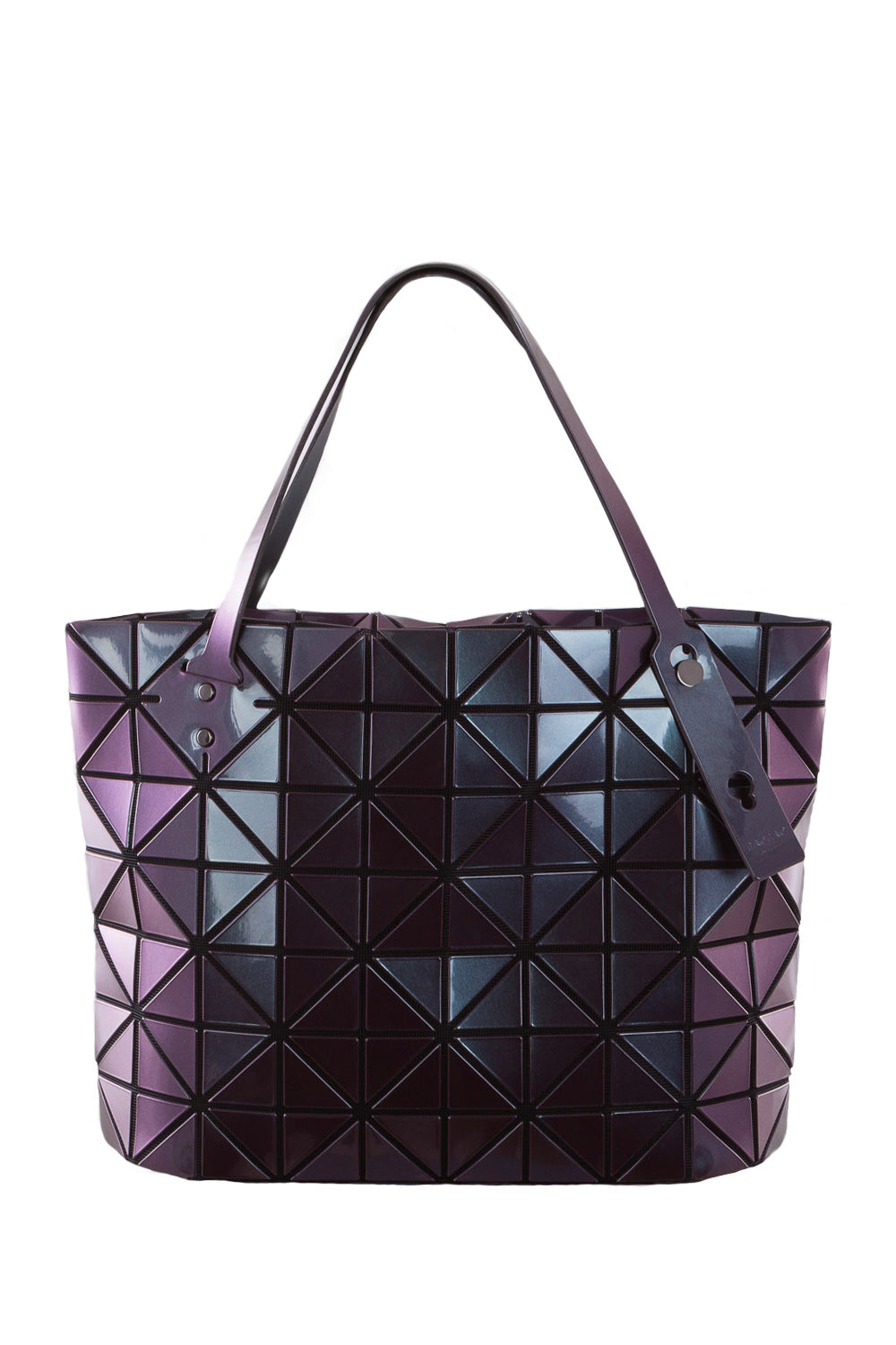 BAO BAO ISSEY MIYAKE Handtasche ROCK METALLIC weinrot