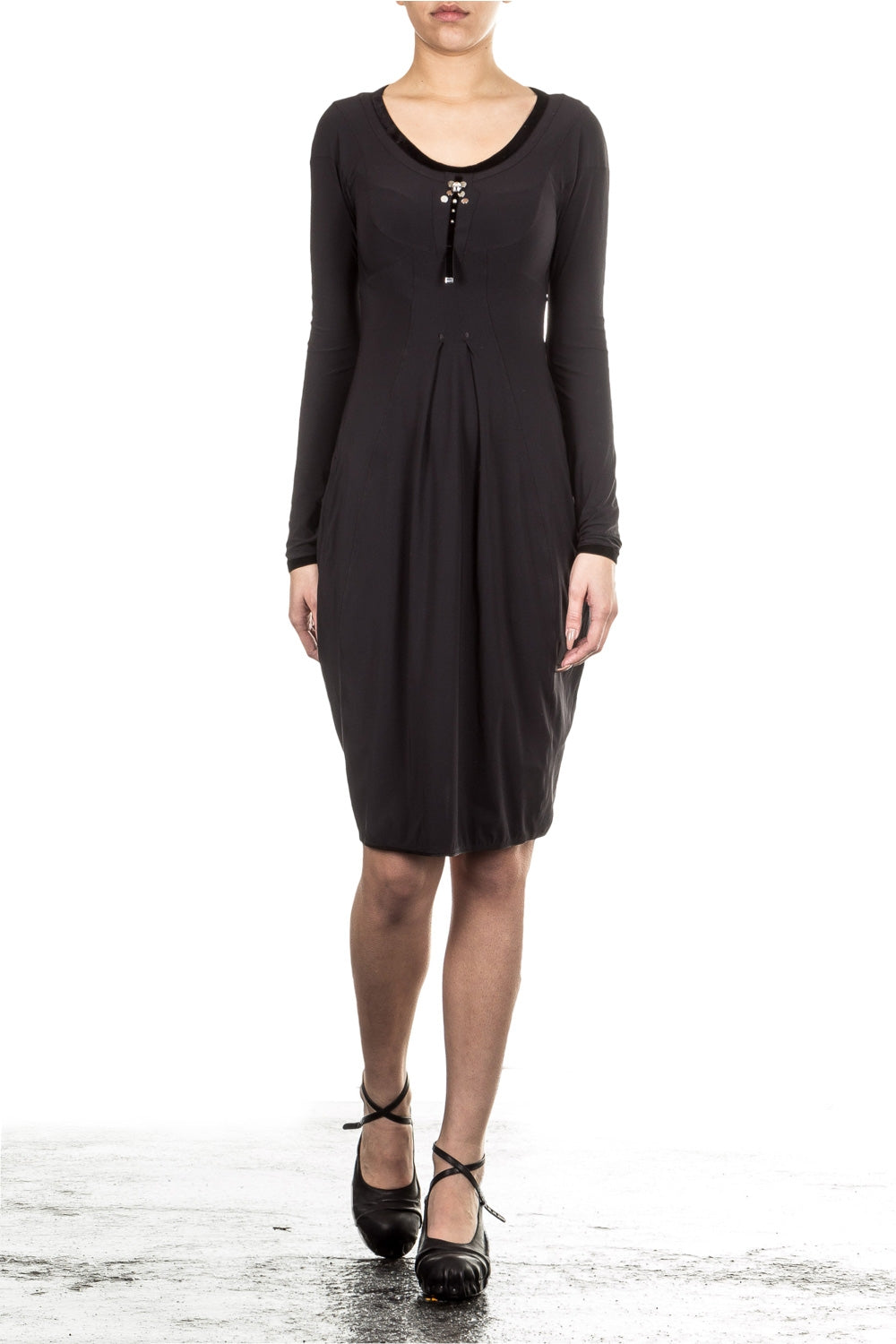 HIGH Damen Kleid MERRY schwarz