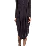 HIGH Damen Kleid MELODIC navy