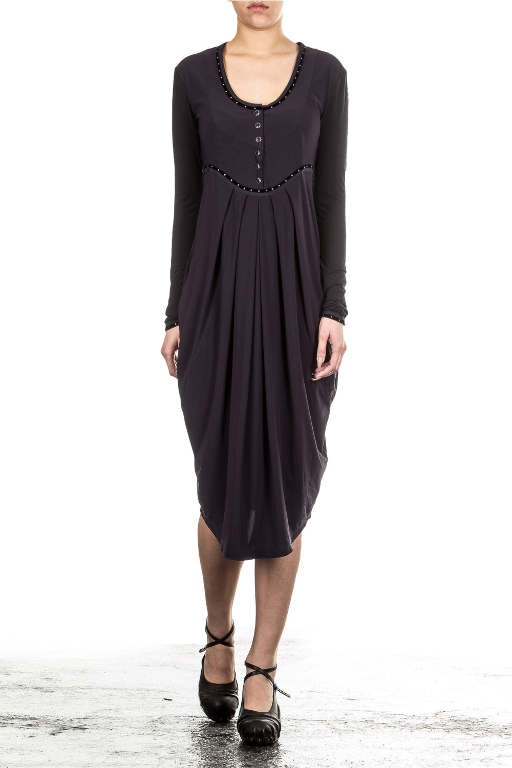 HIGH Damen Kleid MELODIC navy