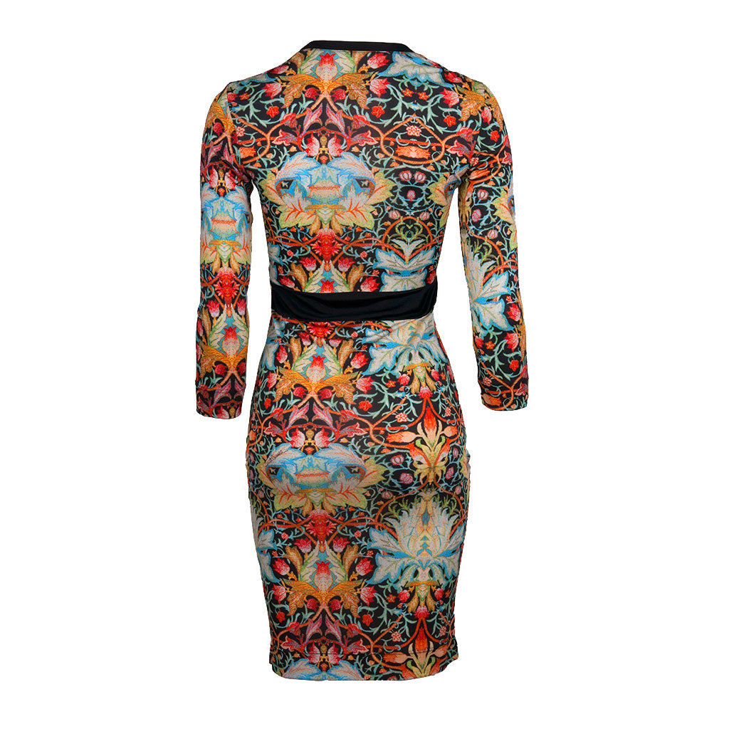 Just Cavalli Kleid flower print bunt