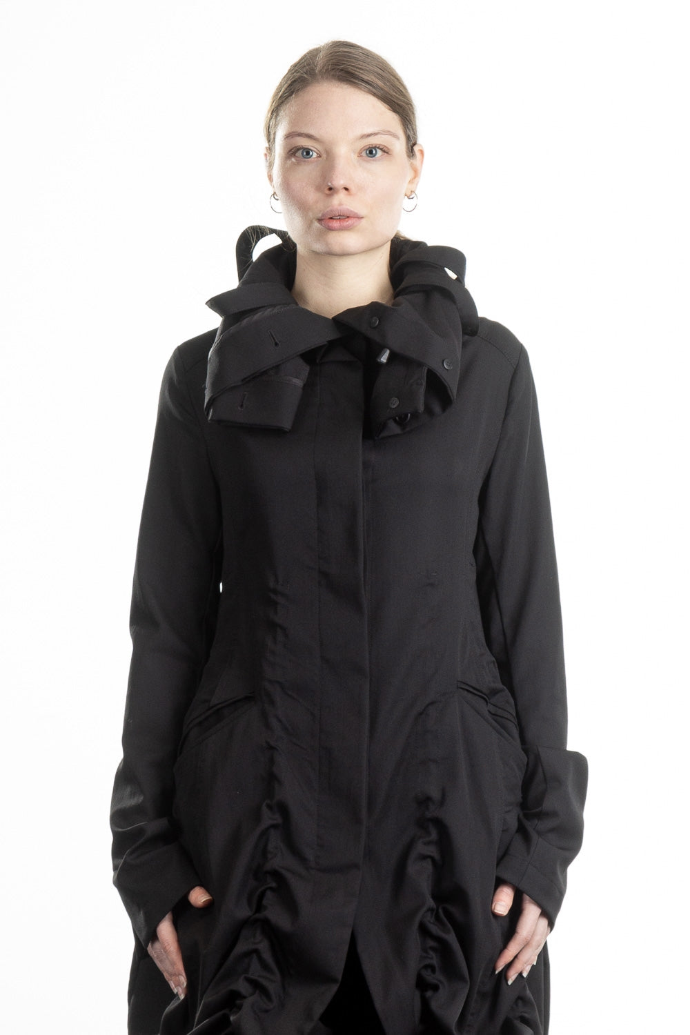 Rundholz Damen Parka Avantgarde schwarz