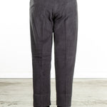 Nine In The Morning Damen Cropped Cordhose Lavinia anthrazit