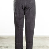 Nine In The Morning Damen Cropped Cordhose Lavinia anthrazit