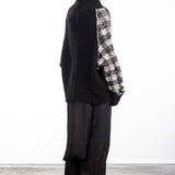 Y`s Yohji Yamamoto Damen Strick Pullover Oversized schwarz