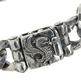 Elf Craft Armband Dragon Fire Facetted silber