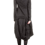 Rundholz Dip Damen Jacke Avantgarde schwarz