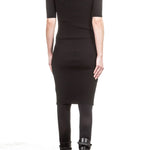 Helmut Lang Damen Strickkleid schwarz