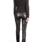 Helmut Lang Damen Pullover Turtle Neck SLASH RIB schwarz