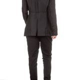 Ann Demeulemeester Herren Blazer schwarz 