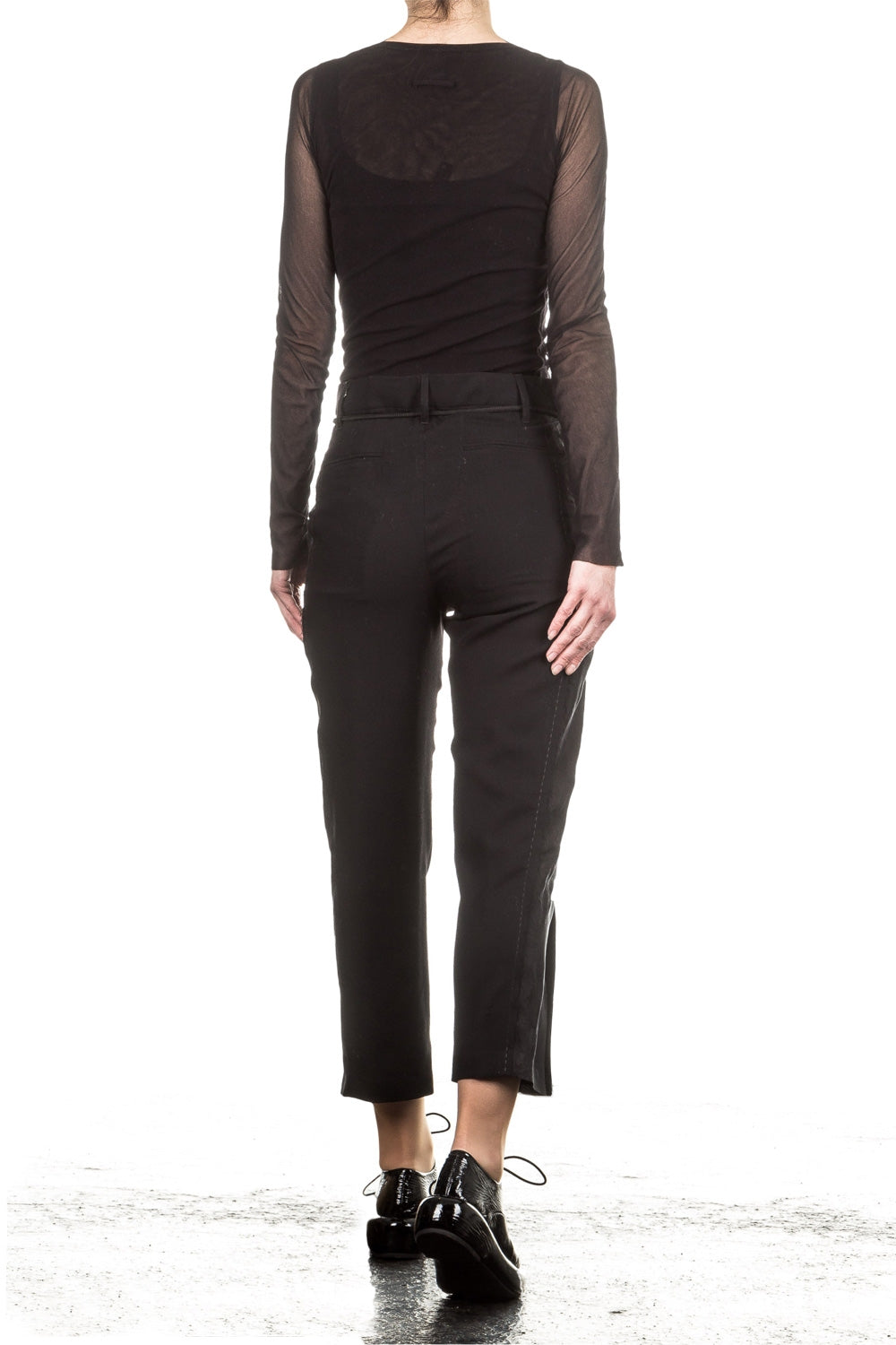 Ann Demeulemeester Damen Hose Avantgarde schwarz 