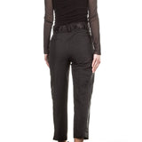 Ann Demeulemeester Damen Hose 7/8 Avantgarde schwarz 