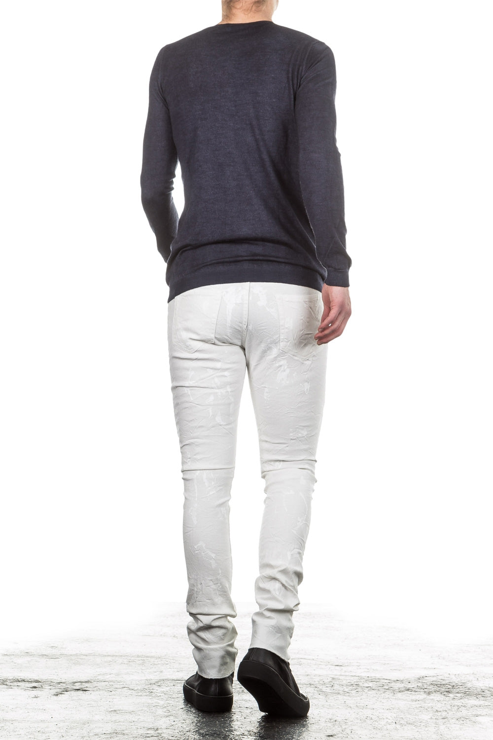 Fagassent Herren Jeans JESUS beschichtet weiß