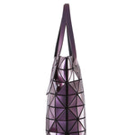 BAO BAO ISSEY MIYAKE Handtasche ROCK METALLIC weinrot