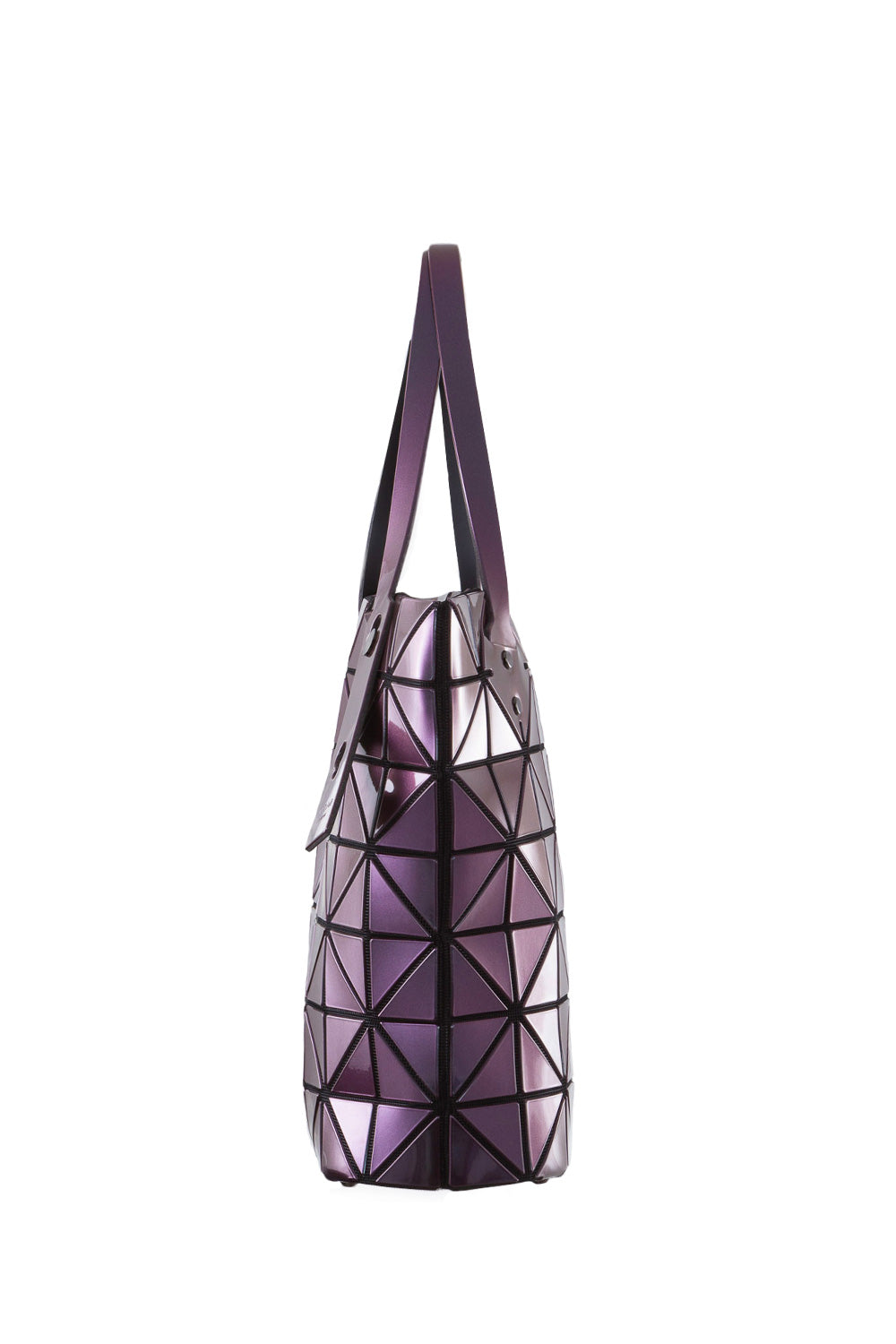 BAO BAO ISSEY MIYAKE Handtasche ROCK METALLIC weinrot