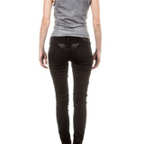 Robin`s Jean Damen Jeans STRASS schwarz