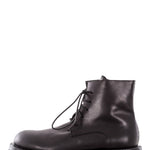 Rundholz Dip Herren Leder Ankle Boot KUDU schwarz