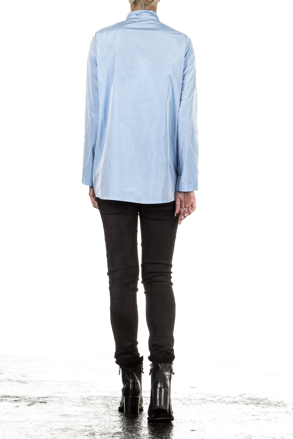 Katharina Hovman Damen Bluse blau