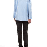 Katharina Hovman Damen Bluse blau