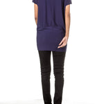 The Swiss Label Damen Top blau