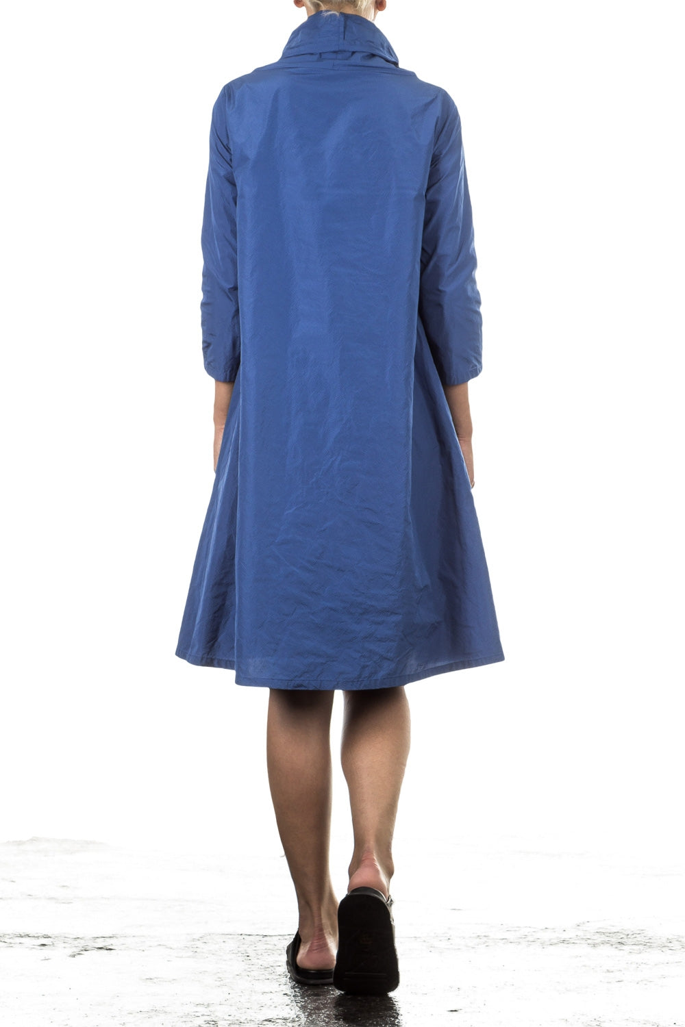 Katharina Hovman Damen Kleid A-Linie azur